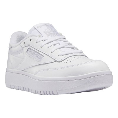 маратонки,дамски,маратонки,reebok,classics,club,c,double,trainers,white
