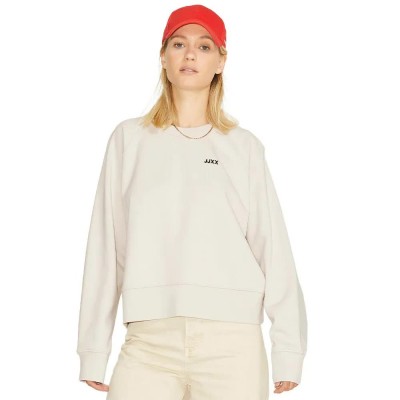 блуза,дамски,блузи,jack,&,jones,caitlyn,oversize,time,jjxx,sweatshirt,beige,(moonbeam,detail,emb,black)