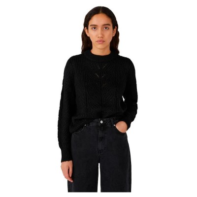 блуза,дамски,пуловери,дамски,плетени,дрехи,object,nova,stella,sweater,black,(black)