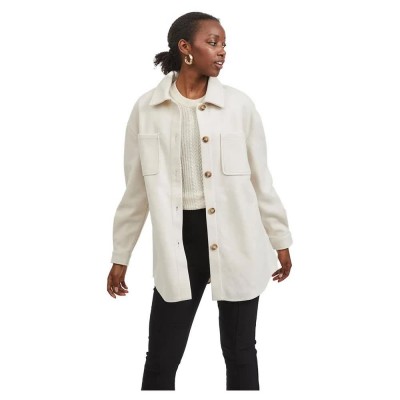 яке,дамски,якета,и,палта,vila,kimmi,jacket,super,light,natural,melan,(white)