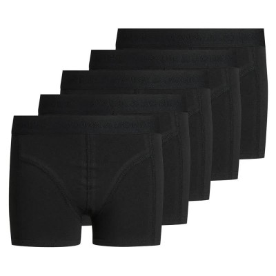 боксерки,детско,бельо,jack,&,jones,simple,boxers,5,units,black,(black,detail,black,black)