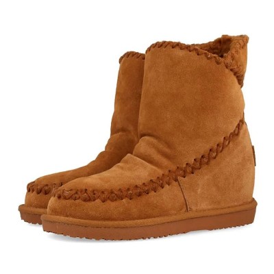 дамски,боти,дамски,високи,обувки,за,ходене,gioseppo,42114,tan,booties,brown,dark,(brown)