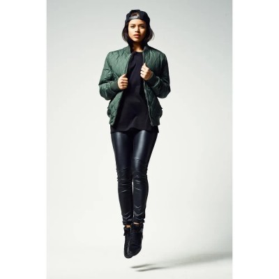 яке,дамски,якета,и,палта,urban,classics,diamond,nylon,jacket,green,(olive)