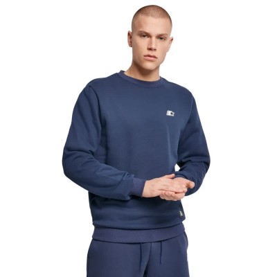блуза,мъжки,пуловери,дамски,пуловери,starter,black,label,starter,essential,crewneck,sweater,blue,(blue,dark)