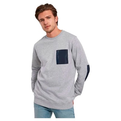 блуза,мъжки,пуловери,urban,classics,military,crew,sweatshirt,grey,(gray,navy,blue)