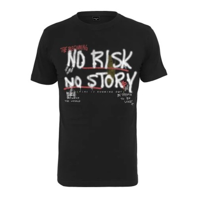 тениска,мъжки,тениски,mister,tee,no,risk,no,story,t,shirt,black