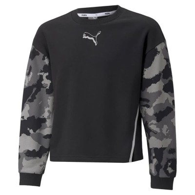 блуза,детски,блузи,puma,alpha,crew,sweatshirt,black,(puma,black)