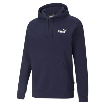 суичър,мъжки,пуловери,puma,ess,small,logo,hoodie,blue