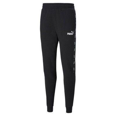 панталони,дамски,панталони,puma,ess+,tape,pants,black