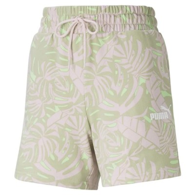 къси,панталони,дамски,панталони,puma,floral,vibes,high,waist,aops,shorts,pink,(chalk,pink)