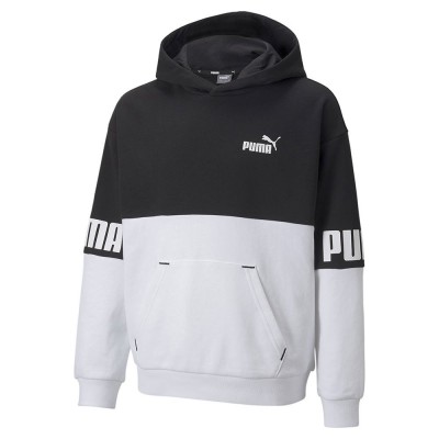 суичър,детски,блузи,puma,power,hoodie,black