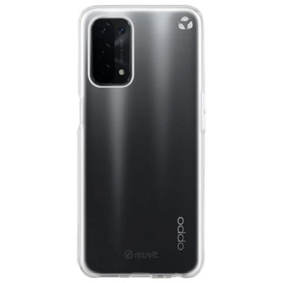 други,аксесоари,muvit,for,change,oppo,a54,5g,recycle,tek,silicone,phone,case,clear,(clear)