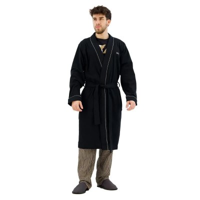 мъжки,халати,boss,bm,dressing,gown,black,(black)