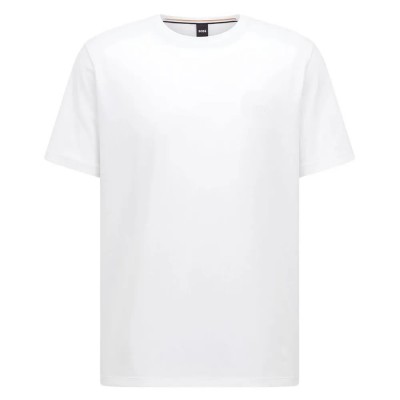 тениска,мъжки,пижами,boss,mix,&,match,short,sleeve,pyjama,t,shirt,white