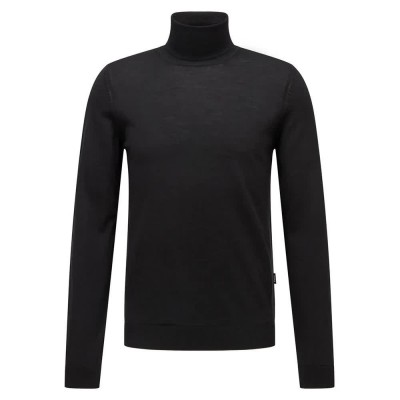 блуза,мъжки,пуловери,boss,musso,10241489,high,neck,sweater,black,(black)