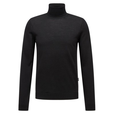 блуза,мъжки,пуловери,boss,musso,p,high,neck,sweater,black