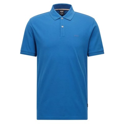 мъжки,блузи,с,яка,boss,pallas,short,sleeve,polo,medium,blue,(blue)