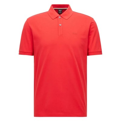 мъжки,блузи,с,яка,boss,pallas,short,sleeve,polo,medium,red,(red)