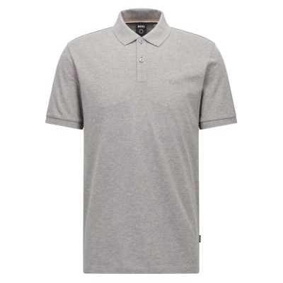 мъжки,блузи,с,яка,boss,pallas,short,sleeve,polo,silver,(grey)