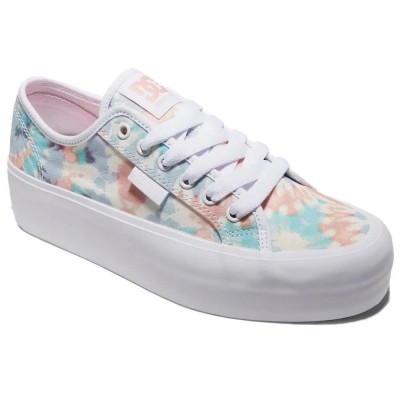 обувки,дамски,маратонки,dc,shoes,manual,platform,trainers,white,(white,print)