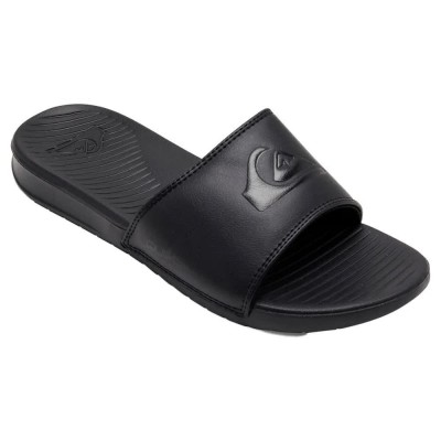 мъжки,джапанки,и,чехли,quiksilver,bright,coast,slides,solid,black,(black)