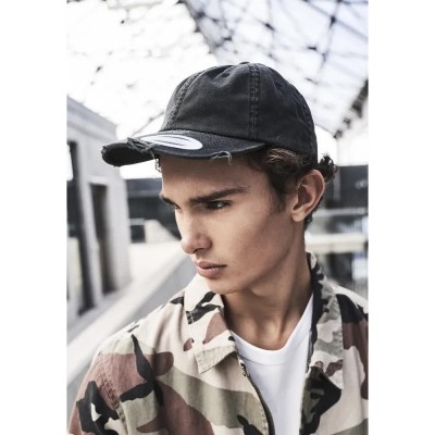 шапка,всички,шапки,flexfit,low,profile,detroyed,cap,black,(black)