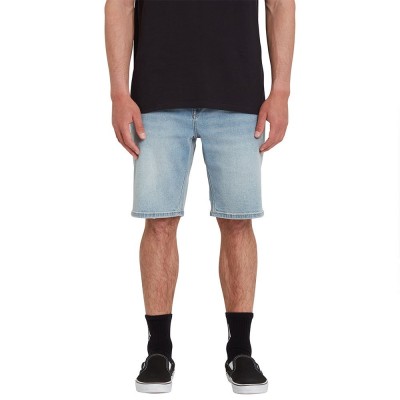 мъжки,къси,панталони,мъжки,панталони,volcom,solver,denim,shorts,blue