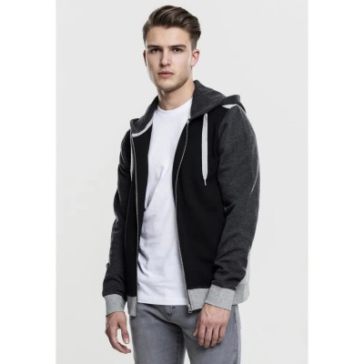 блуза,мъжки,пуловери,urban,classics,3,tone,sweat,zip,sweatshirt,black,(black,gray,dark,brown)