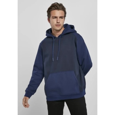 суичър,мъжки,пуловери,urban,classics,2,tone,fake,raglan,hoodie,blue,(blue,marine,dark,blue)