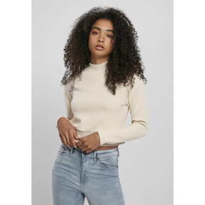 блуза,дамски,пуловери,дамски,плетени,дрехи,urban,classics,interlock,short,crew,sweater,white,(white)