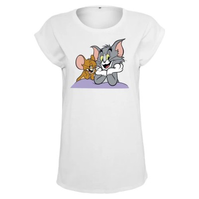 тениска,мъжки,тениски,дамски,тениски,mc,clothes,tom,&,jerry,t,shirt,white,(white)