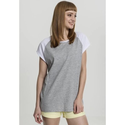 тениска,дамски,тениски,urban,classics,raglan,contract,big,short,sleeve,t,shirt,gray,white,(grey)