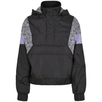 яке,дамски,якета,и,палта,urban,classics,aop,mixed,pull,jacket,black