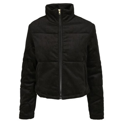 яке,дамски,якета,и,палта,urban,classics,corduroy,puffer,jacket,black