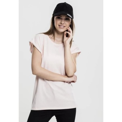 тениска,дамски,тениски,urban,classics,extended,short,sleeve,t,shirt,rose,pâle,(pink)