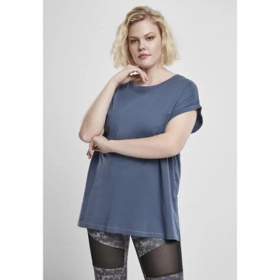 тениска,дамски,тениски,urban,classics,extended,big,short,sleeve,t,shirt,blue,(blue,oil)