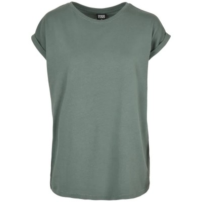 тениска,дамски,тениски,urban,classics,extended,shoulder,tee,t,shirt,green,(green)