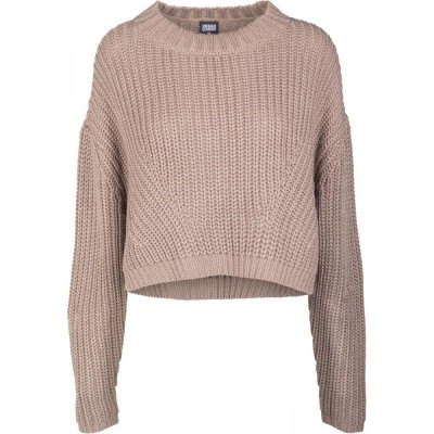 блуза,дамски,пуловери,дамски,плетени,дрехи,urban,classics,sweatshirt,wide,oversized,big,grey