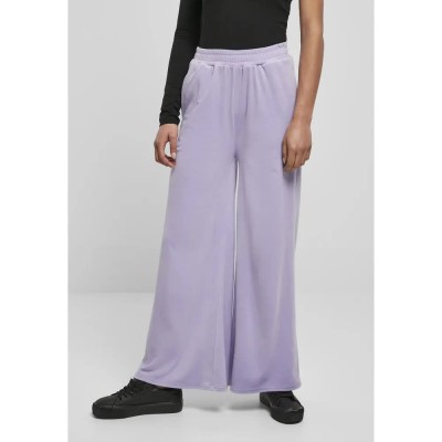 панталони,дамски,панталони,urban,classics,high,waist,straight,velvet,pants,purple,(blue,lavender)