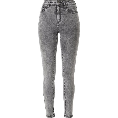 дънки,дамски,панталони,urban,classics,high,waist,skinny,jeans,black