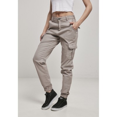 панталони,дамски,панталони,urban,classics,cargo,pants,high,waist,big,pink