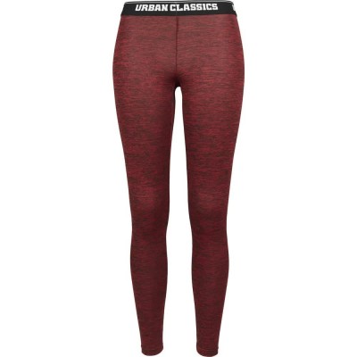 клин,дамски,клинове,дамски,чорапогащи,и,клинове,urban,classics,active,melange,logo,leggings,red,(red,black,black)