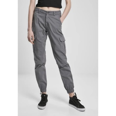 панталони,дамски,панталони,urban,classics,high,waist,cargo,pants,dark,gray,(grey)