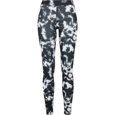 клин,дамски,клинове,дамски,чорапогащи,и,клинове,urban,classics,tie,dye,leggings,black,(black,white)