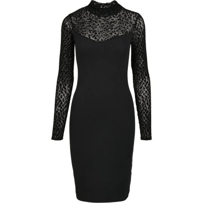 рокля,дамски,поли,и,рокли,urban,classics,turtleneck,dress,black,(black)