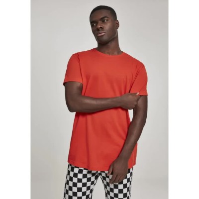 тениска,мъжки,тениски,urban,classics,shaped,long,t,shirt,bright,orange,(orange)
