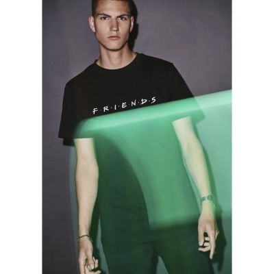 тениска,мъжки,тениски,mc,clothes,friend,basic,t,shirt,black,(black)