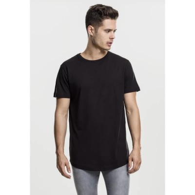 тениска,мъжки,тениски,urban,classics,shaped,long,t,shirt,black