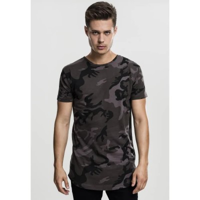 тениска,мъжки,тениски,urban,classics,shaped,melange,t,shirt,black