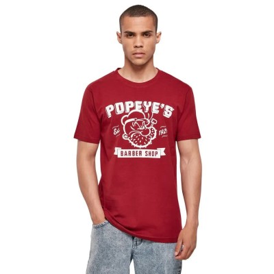 тениска,мъжки,тениски,дамски,тениски,mc,clothes,popeye,barber,shop,short,sleeve,t,shirt,red,(bordeaux)
